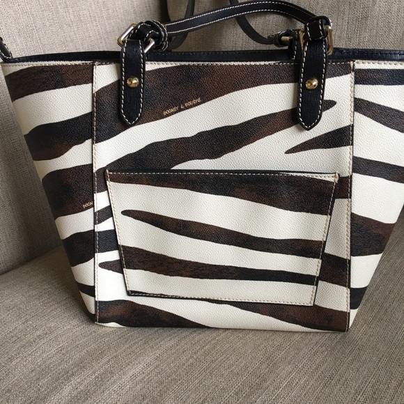 Dooney & Bourke zebra purse - Picture 3 of 8